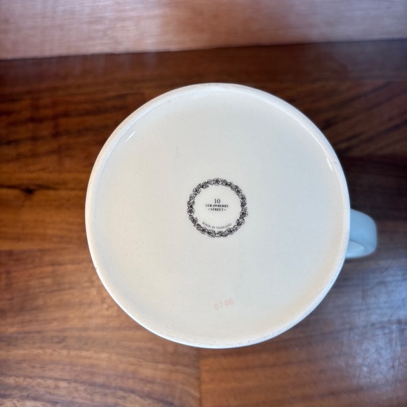 10 Strawberry Street White Creamer Sauce Server Basket Weave Porcelain 3.5” - Picture 6 of 9